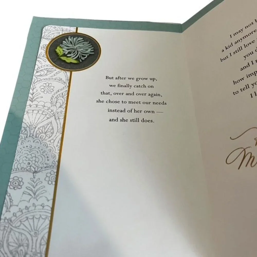 American Greetings 3-Dimensional Mother's Day Greeting Card